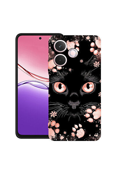 bestcase Υπέρλεπτη Θήκη για OPPO A5 Pro, Μαύρη Γάτα, 2052045 B 2015