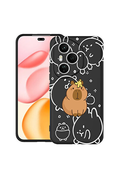 bestcase Husă Ultra Subțire pentru OPPO Reno13, Desen Animat Kawaii Capibara,...