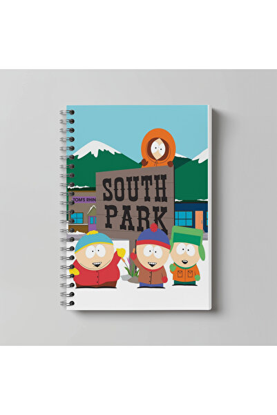 nihonwosekai South Park Anime Defter A4 Boy 60 Yaprak Çizgisiz Karakter Baskılı