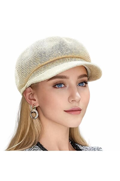 valkyrie Γυναικείο ψάθινο καπέλο με καλοκαιρινό γείσο, λεπτή πλέξη, κομψό καθ...