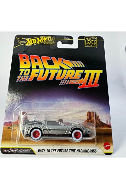 HOT WHEELS نموذج سيارة فاخرة بمقياس 1:64 من سلسلة "العودة إلى المستقبل" - طرا...