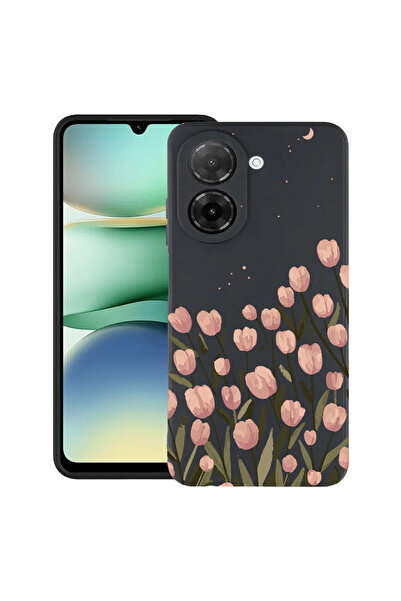 bestcase Υπέρλεπτη Θήκη για Xiaomi Redmi A5 (171mm), Φλοράλ - Παστέλ Τουλίπα,...
