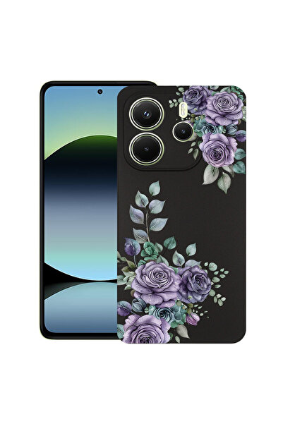 bestcase Υπέρλεπτη Θήκη για Xiaomi Redmi Note 14 4G, Φλοράλ - Παστέλ Ροζ Άνθο...