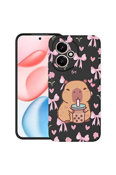 bestcase Husă Ultra Subțire pentru Honor 400, Desen Animat Drăguț cu Capibara...