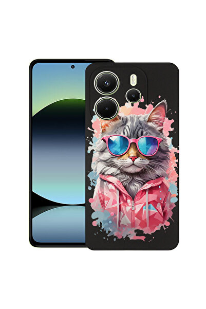 bestcase Υπέρλεπτη Θήκη για Xiaomi Redmi Note 14 4G, Γάτα Shopping Queen, 192...