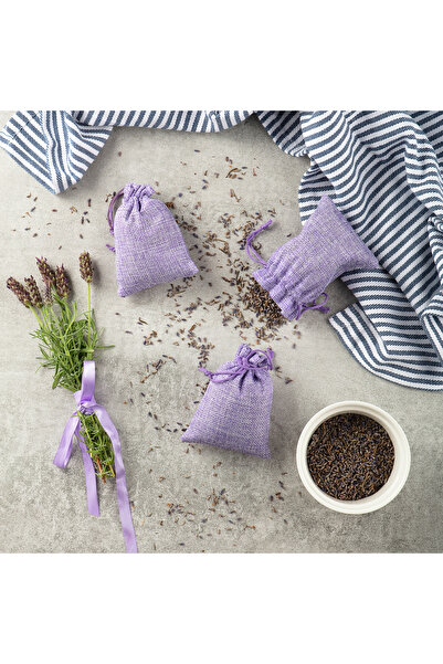 Nucul din lavandă Pachet Promo 4 x Saculet odorizant cu lavanda, din cultura ecologica, Nucul din lavanda, 4 x 25 gr