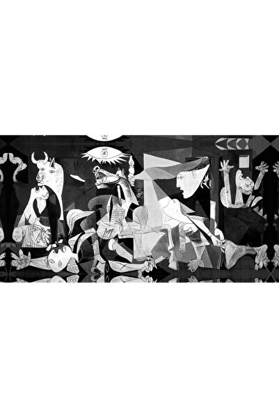 Ahsap Sanatı Art-Picasso-001-Guernica Kanvas Tablo