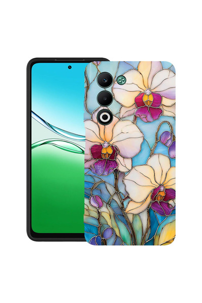 bestcase Υπέρλεπτη Θήκη για Xiaomi Redmi 15 (171mm), Φλοράλ - Ορχιδέα από Βιτ...