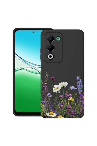 bestcase Υπέρλεπτη Θήκη για Xiaomi Redmi 15 (171mm), Φλοράλ - Αγριολούλουδα, ...
