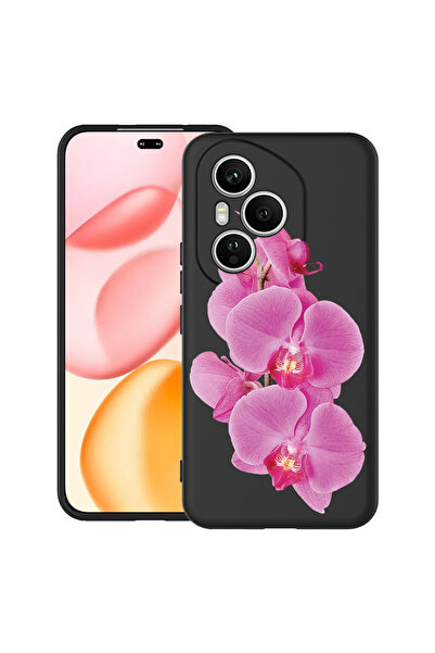 bestcase Υπέρλεπτη Θήκη για Honor 400 Pro, Φλοράλ - Μινιμαλιστική Ροζ Ορχιδέα...