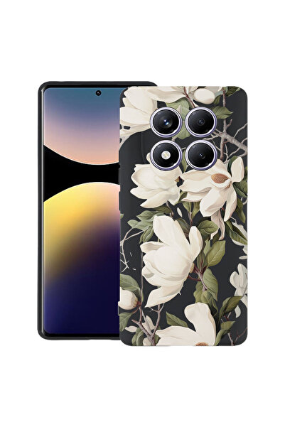 bestcase Υπέρλεπτη Θήκη για Xiaomi Redmi Note 14 Pro 4G, Ανθισμένο Σχέδιο Μαν...