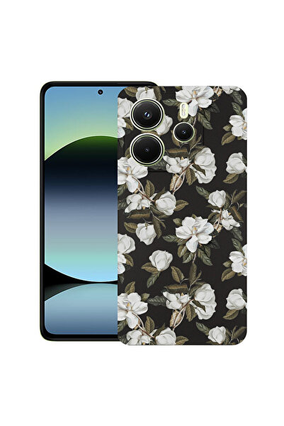 bestcase Υπέρλεπτη Θήκη για Xiaomi Redmi Note 14 4G, Φλοράλ - Παστέλ Άνθη Μαν...