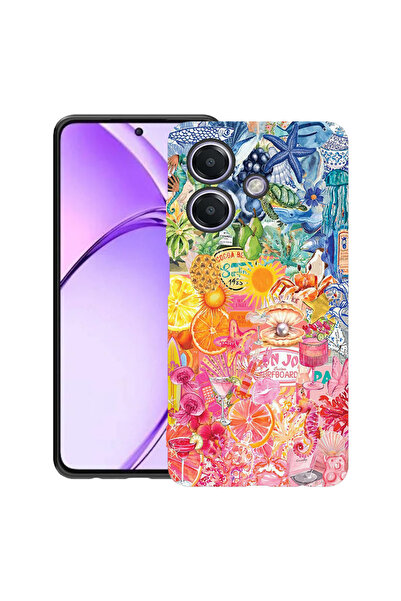 bestcase Υπέρλεπτη Θήκη για OPPO A40 / A40M / A60 5G, Τροπικό, 1992022 B 2037