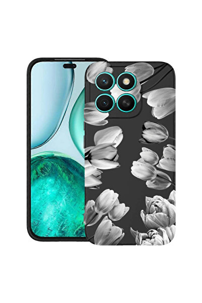 bestcase Υπέρλεπτη Θήκη για Xiaomi Redmi Note 13 Pro 5G, Φλοράλ - Μαύρη Τουλί...