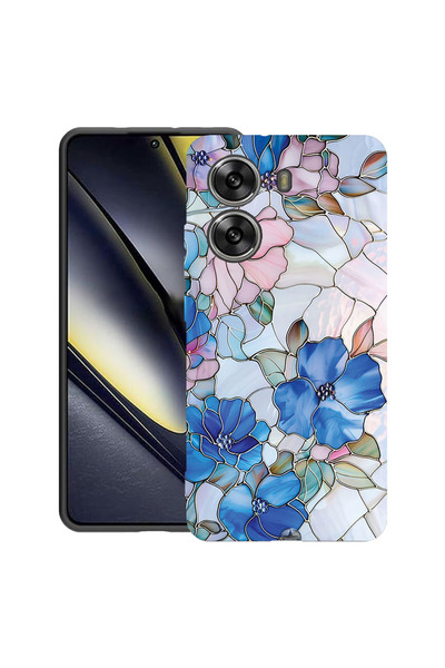 bestcase Υπέρλεπτη Θήκη για Poco X7 Pro 5G, Φλοράλ - Βιτρό Ορτανσία, 1992025 ...