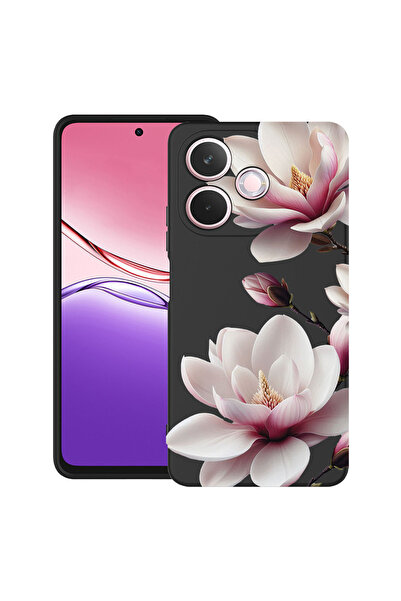 bestcase Υπέρλεπτη Θήκη για OPPO A5 Pro, Φλοράλ - Ροζ Μανόλια, 2052045 B 2051