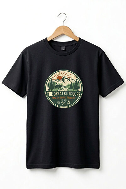 onsrawear Unisex Vintage Camping Nature The Great Outdoors Adventurer Bear Βα...
