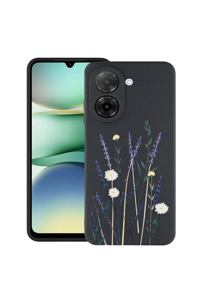 bestcase Υπέρλεπτη Θήκη για Xiaomi Redmi A5 (171mm), Φλοράλ - Μινιμαλιστικό Λ...