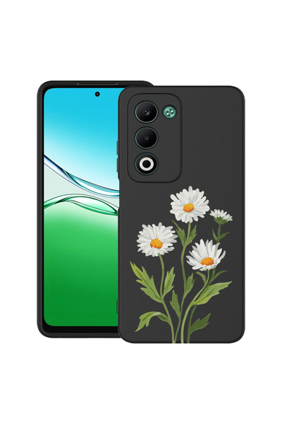 bestcase Υπέρλεπτη Θήκη για Xiaomi Redmi 15 (171mm), Φλοράλ - Πρεσαριστή Μαργ...