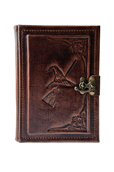 OZ CRAFT NOTE Hakiki Deri El Yapımı Defter – MİSTİK RİTÜEL