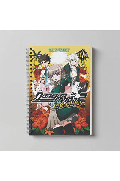 nihonwosekai Τετράδιο Anime Danganronpa, μέγεθος Α4, 60 φύλλα, χωρίς γραμμές,...