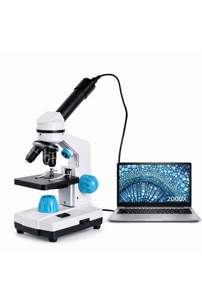 KENLY 2000X Zoom HD Dijital Monoküler Mikroskop Kiti USB Bağlantılı Profesyon...