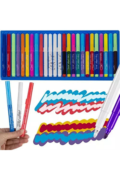 Maaleo Σετ μαγικών μαρκαδόρων για αλλαγή χρωμάτων, 25 κομμάτια