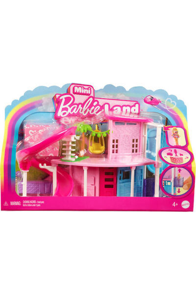 Barbie Μάτελ Μίνι Μπάρμπιλαντ Ντριμ Μίνι Βίλα Σετ για 4+ Ετών