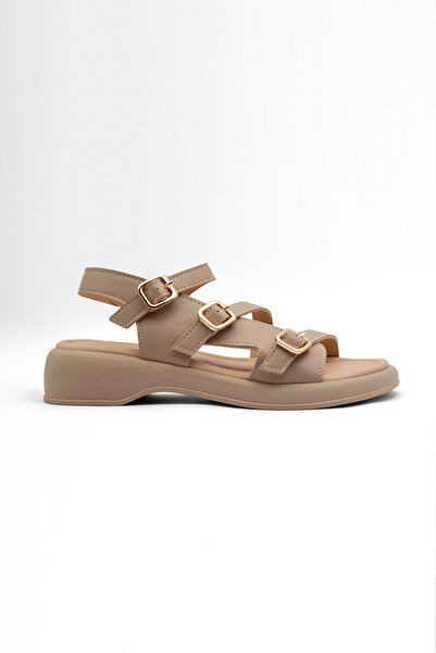 Mamito Ayakkabı İK 2060 Ρυθμιζόμενα σανδάλια με λεπτομέρεια αγκράφας διπλής ζ...
