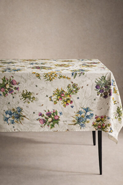 dekomall home & living Βαμβακερό τραπεζομάντιλο Botanical Elegance-MSOR011
