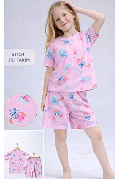 The Cloudish Shop Girls' Pajama Set Stitch - Ice Cream Patterned