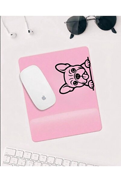 HobiShop Mousepad cu model de cățeluș drăguț – Mousepad cu bază anti-alunecar...