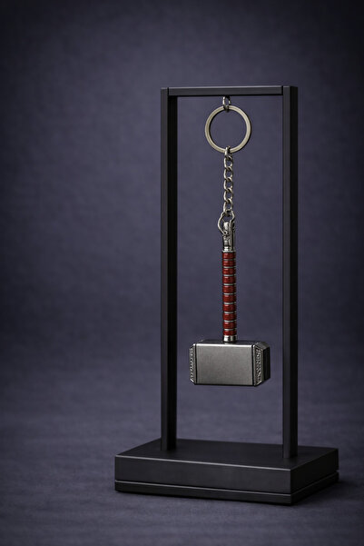 mdm style Μεταλλικό μπρελόκ με φιγούρα Μιόλνιρ - Συλλεκτικό σχέδιο