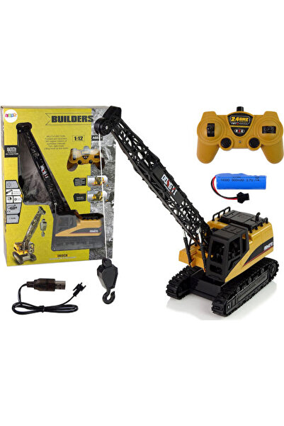 LEAN Γερανός Crane 1:12 Τηλεχειριζόμενος 2,4 GHz Κατασκευή