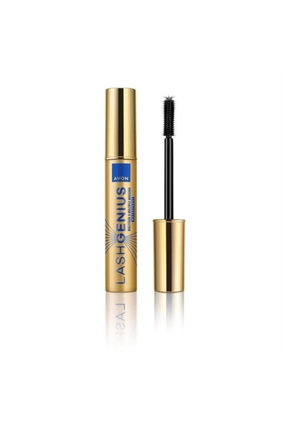 AVON Μάσκαρα αδιάβροχη Lash Genius Multitask Multiply Blackest Black – για όγ...