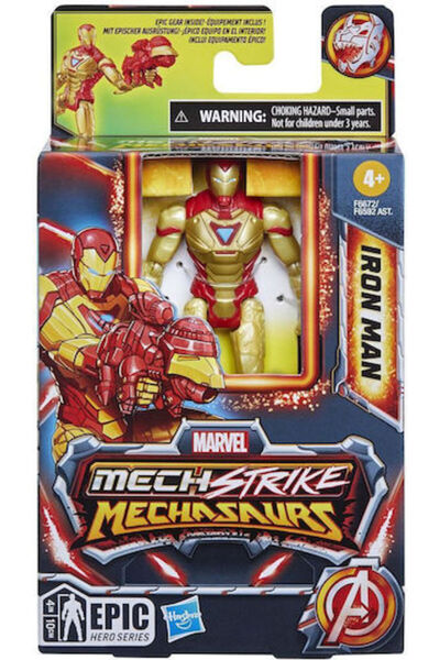 Hasbro Games Φιγούρα Iron Man Mech Strike 3.0 με αξεσουάρ EPIC Hero Series 10...
