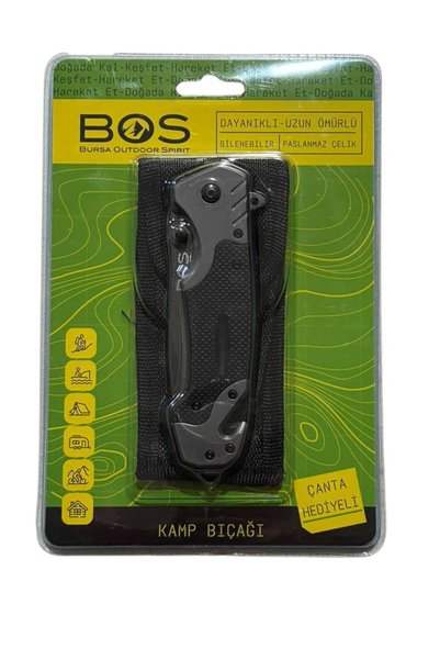 Bos Kamp Bıçağı Çanta Hediyeli
