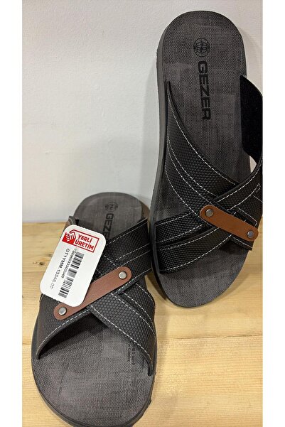 GEZER New Season Comfortable Sole Cross-Band Men's Summer Daily Slippers