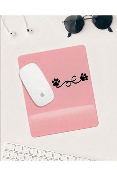 HobiShop Mousepad cu suport pentru încheietura mâinii, în degrade roz – Mouse...