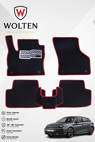 w wolten german engineered CUPRA-LEON-(2022-sonrası) İÇİN EVA İÇ PASPAS TAKIM...