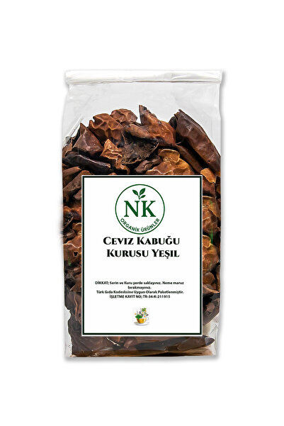 nk organik Ceviz Kabuğu Kurusu Yeşil 40gr