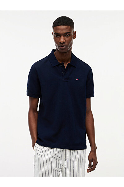 Tommy Hilfiger تي شيرت بولو رجالي من تي جي إم ريجولار إيسنشيال