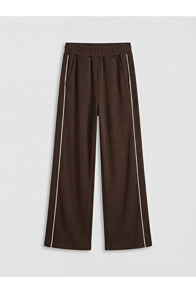LC Waikiki Özmarka New Season Wide-Leg Girls' Sweatpants