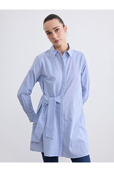 LC Waikiki Rmz Gi̇yi̇m Farkiyla Striped Women's Shirt Tunic