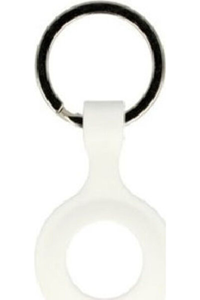 Other Θήκη Μπρελόκ Σιλικόνης για AirTag Άσπρο