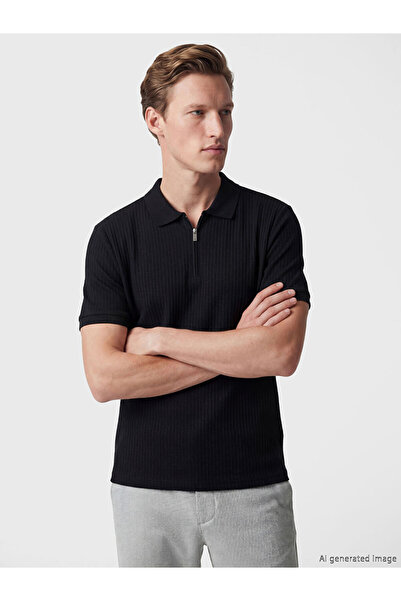 LC Waikiki Esvab • Modern & Distinctive Devrik Roba Collar Men's T-Shirt