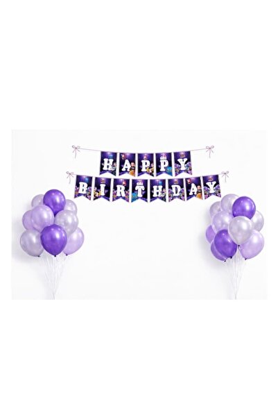 parti show K-Pop Doğum Günü Balon Süsleme Seti