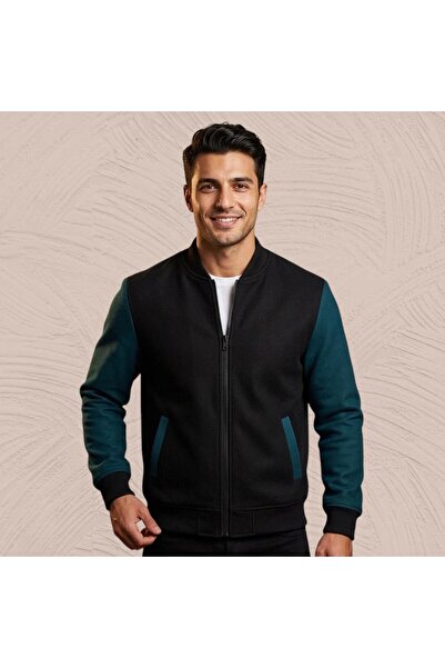 HerTarzınTrendi 3 İplik Premium New Season Basic Unisex College Jacket - Χωρί...