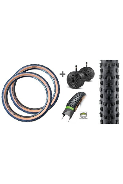 heugers Obor Mike Bear 27.5x2.25 3mm Zırhlı MTB Lastik Seti – Ön Arka Dış Las...