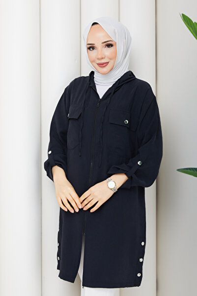 Pamuk Butik Γυναικείο καπέλο με λεπτομέρεια στο πλάι και κλείσιμο με φερμουάρ